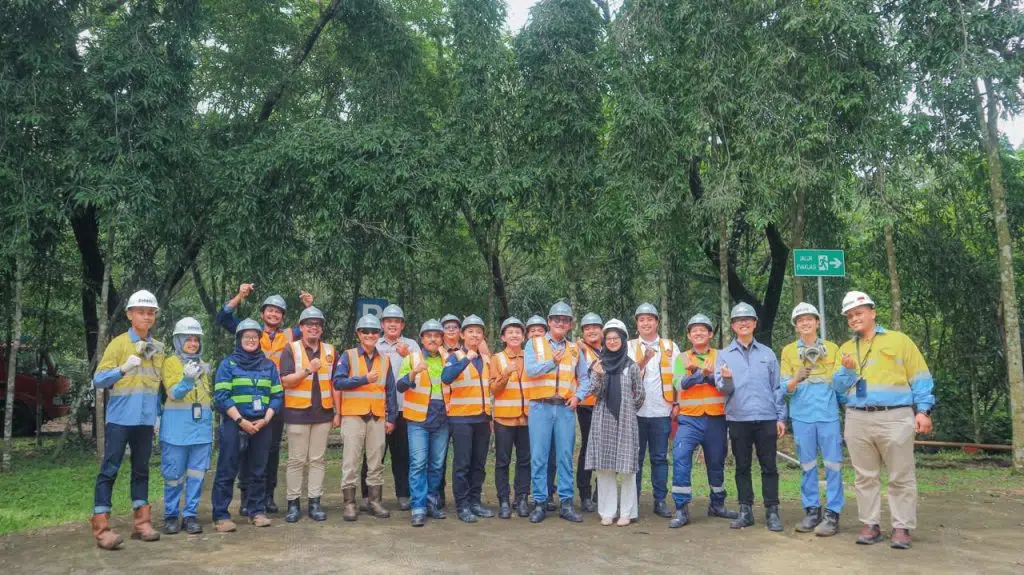 Class I Blaster Training Participants from PPSDM Geominerba Study at Dahana